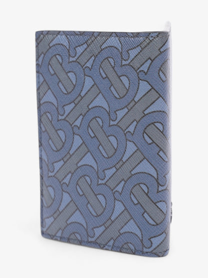 Burberry TB Monogram Bateman Navy Blue Canvas