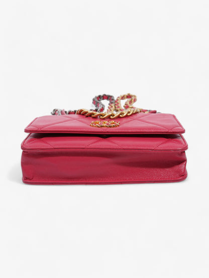 Chanel 19 Wallet on Chain Pink Lambskin Leather