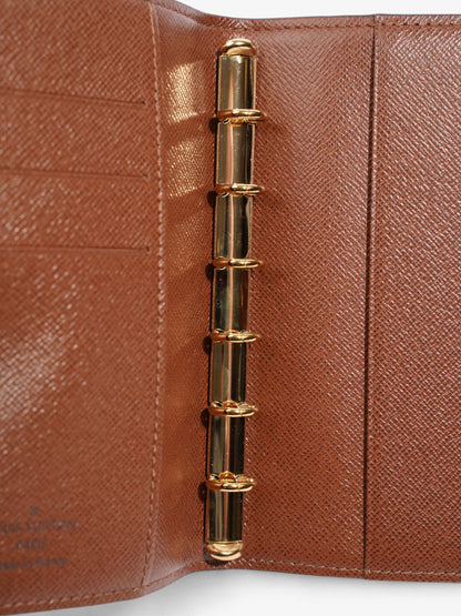 Louis Vuitton Small Ring Agenda Monogram Coated Canvas