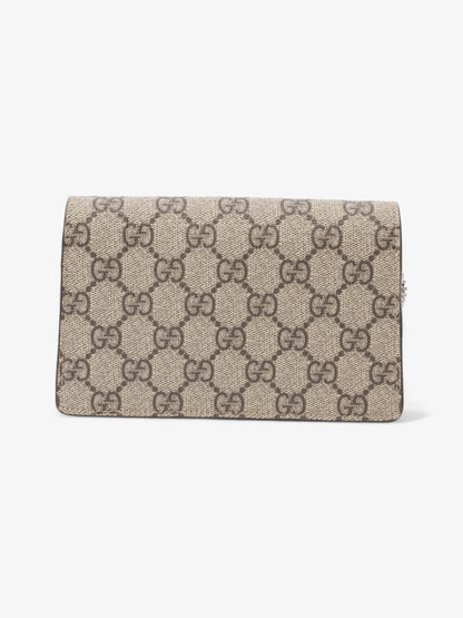 Gucci Dionysus GG Supreme / Beige Coated Canvas Super Mini
