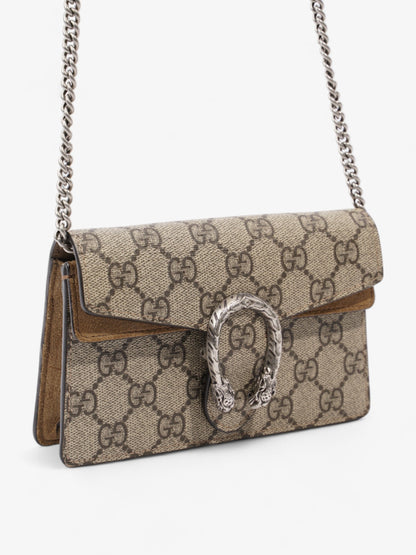 Gucci Dionysus GG Supreme / Beige Coated Canvas Super Mini