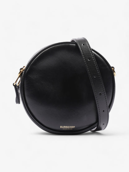 Burberry Louise Round Black Leather