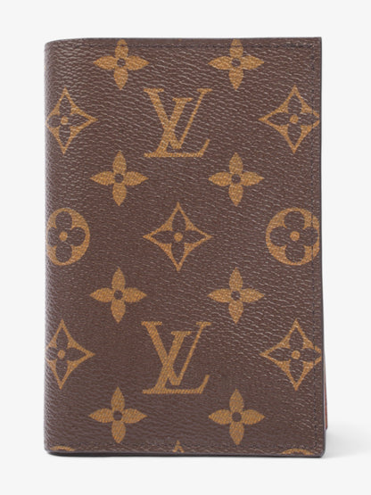 Louis Vuitton Passport Cover Monogram Coated Canvas