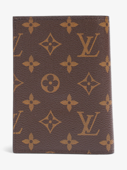 Louis Vuitton Passport Cover Monogram Coated Canvas