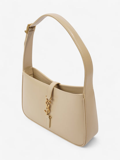 Saint Laurent Le 5 a 7 Hobo Nude Calfskin Leather