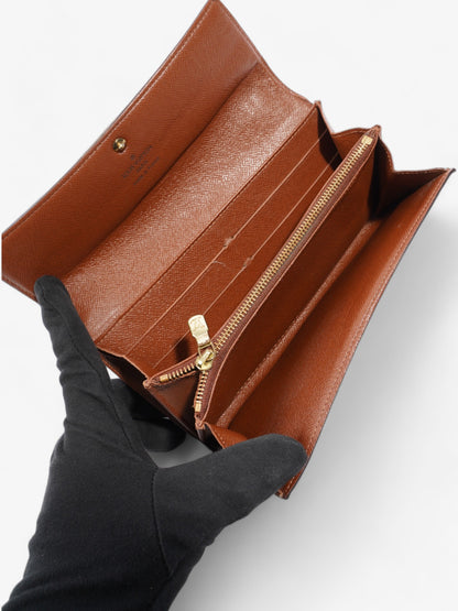 Louis Vuitton Sarah Wallet Monogram Coated Canvas