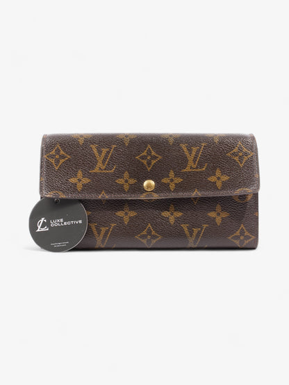 Louis Vuitton Sarah Wallet Monogram Coated Canvas