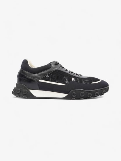 Chanel Low Top Sneaker Black / Navy Mesh EU 43 UK 9