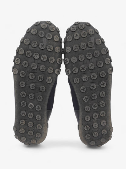 Chanel Low Top Sneaker Black / Navy Mesh EU 43 UK 9