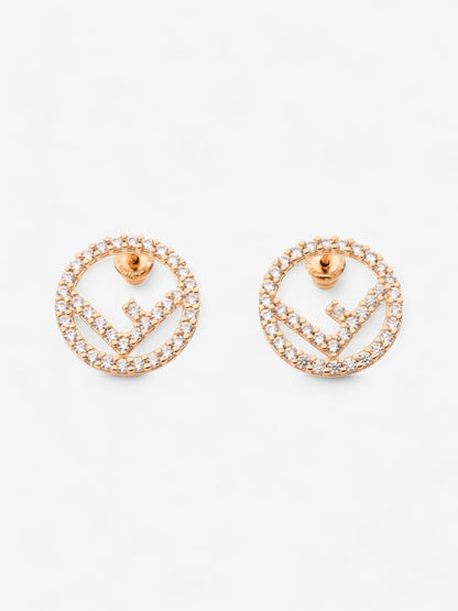 Fendi F is Fendi Earrings Gold Base Metal
