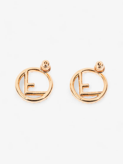 Fendi F is Fendi Earrings Gold Base Metal