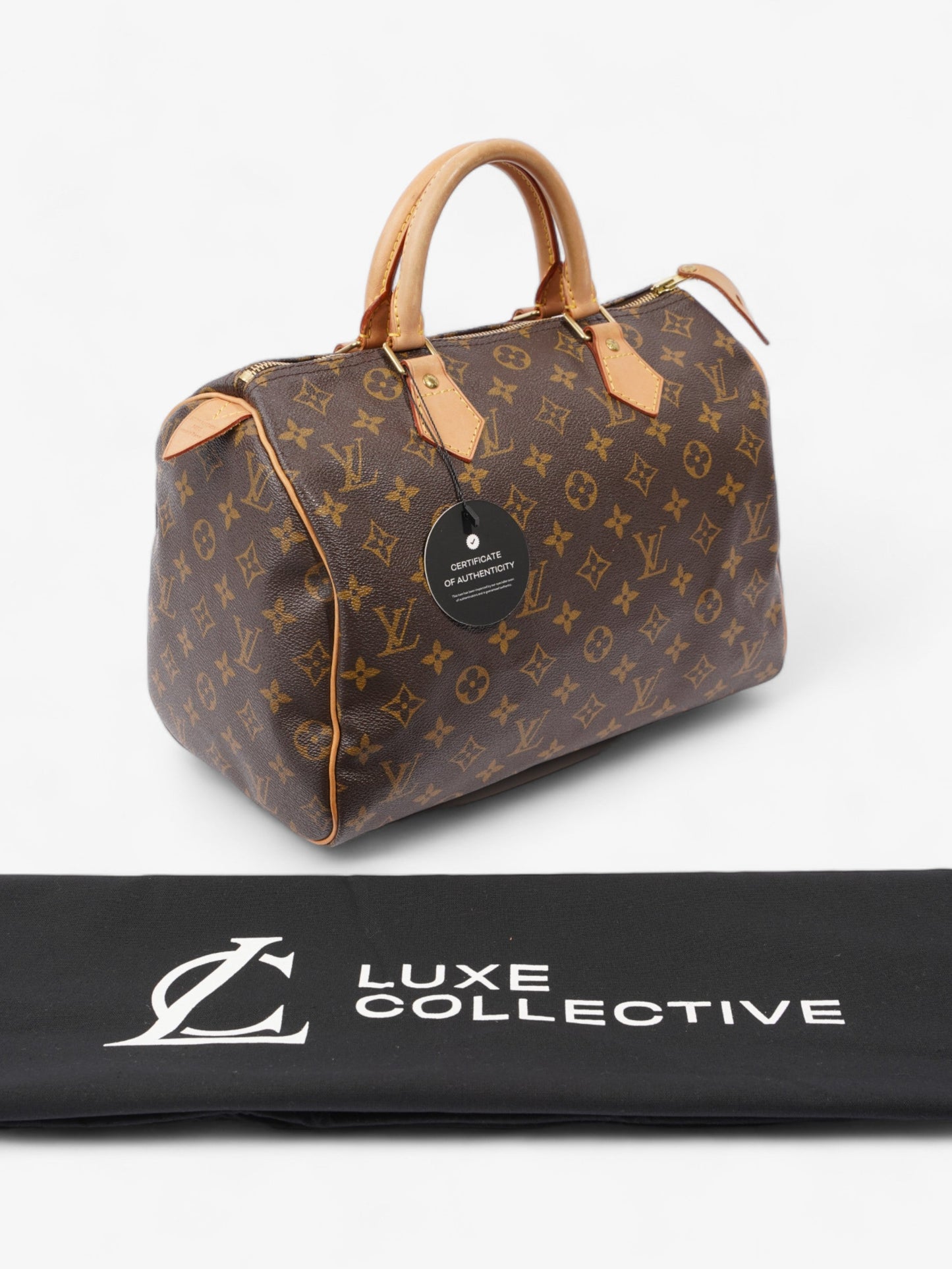 Louis Vuitton Speedy 30 Monogram Coated Canvas