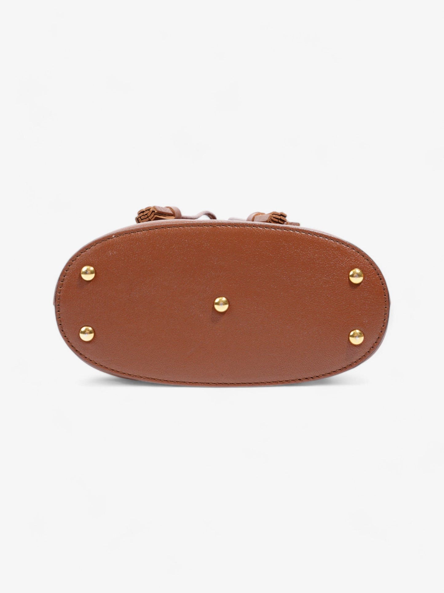 Gucci Diana Bucket Bag Brown Leather Mini