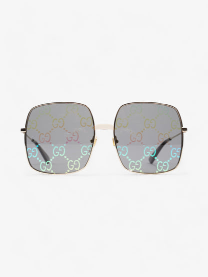Gucci Guccissima Square Sunglasses Multicoloured Acetate 140mm