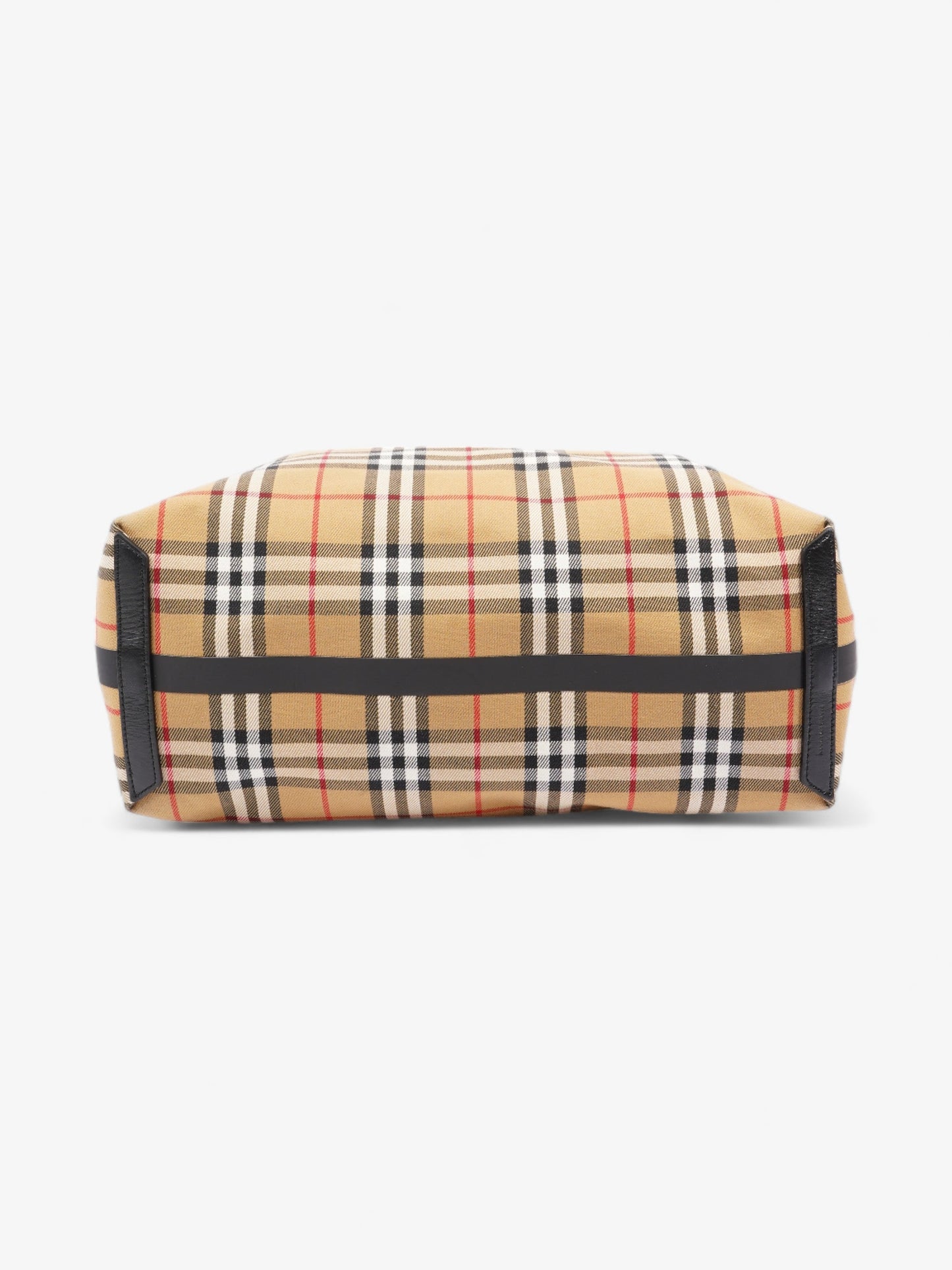 Burberry Reversible Giant Tote Vintage Check Canvas