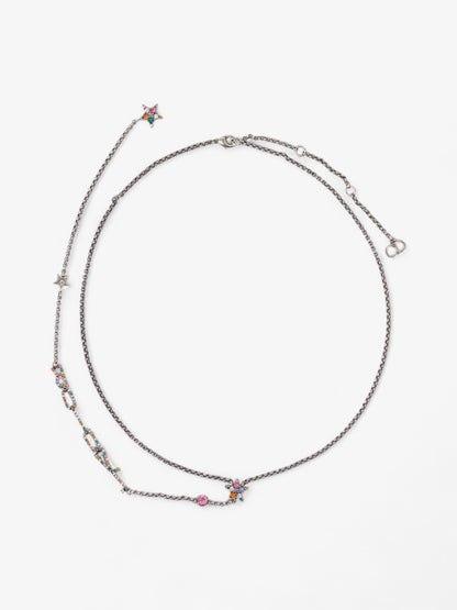 Christian Dior Jadior necklace Gunmetal Base Metal