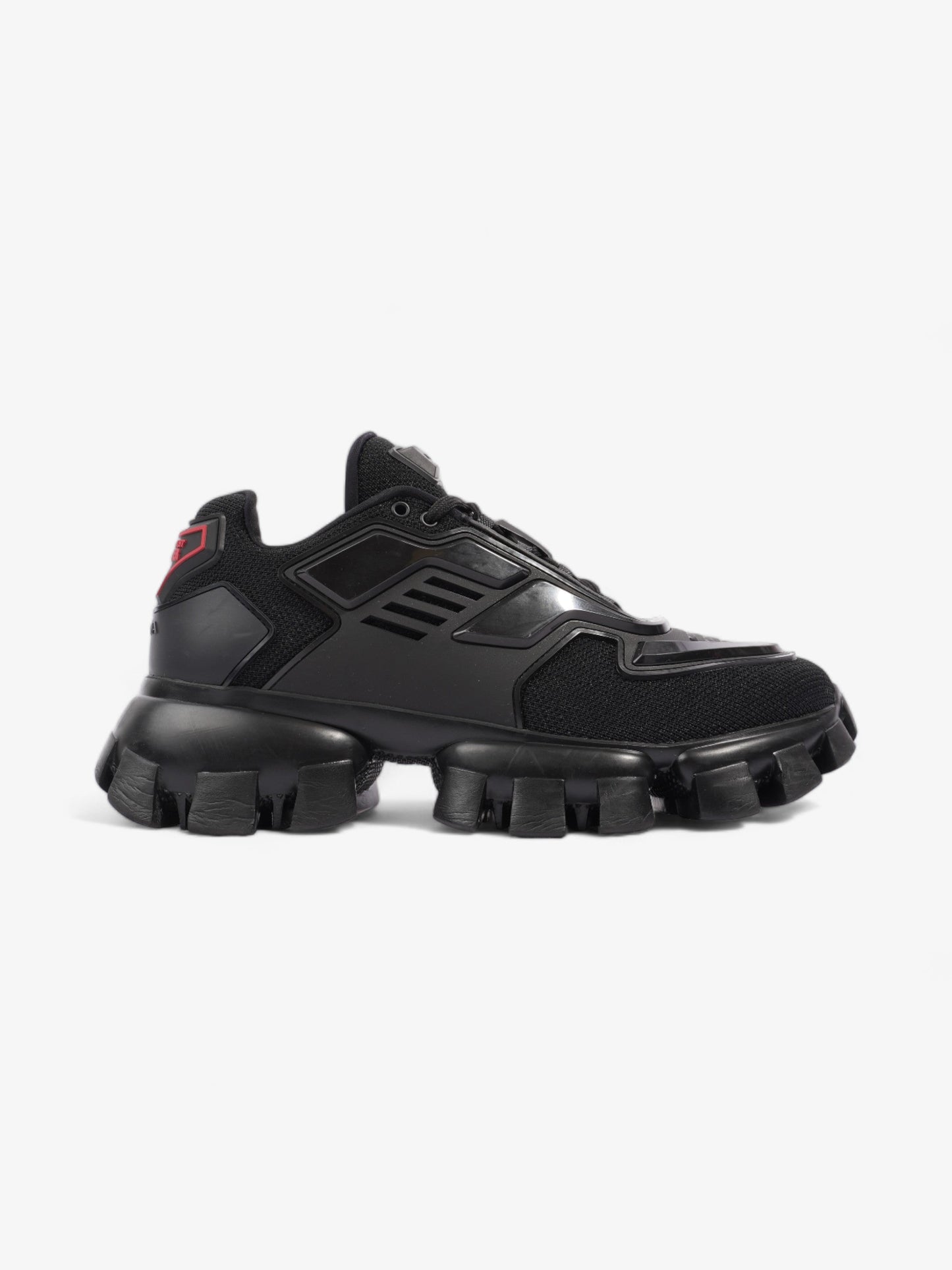 Prada Cloudbust Thunder Sneakers Black / Red Mesh EU 38.5 UK 5.5