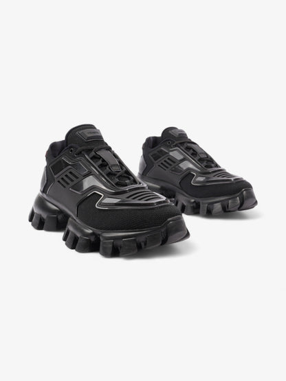 Prada Cloudbust Thunder Sneakers Black / Red Mesh EU 38.5 UK 5.5