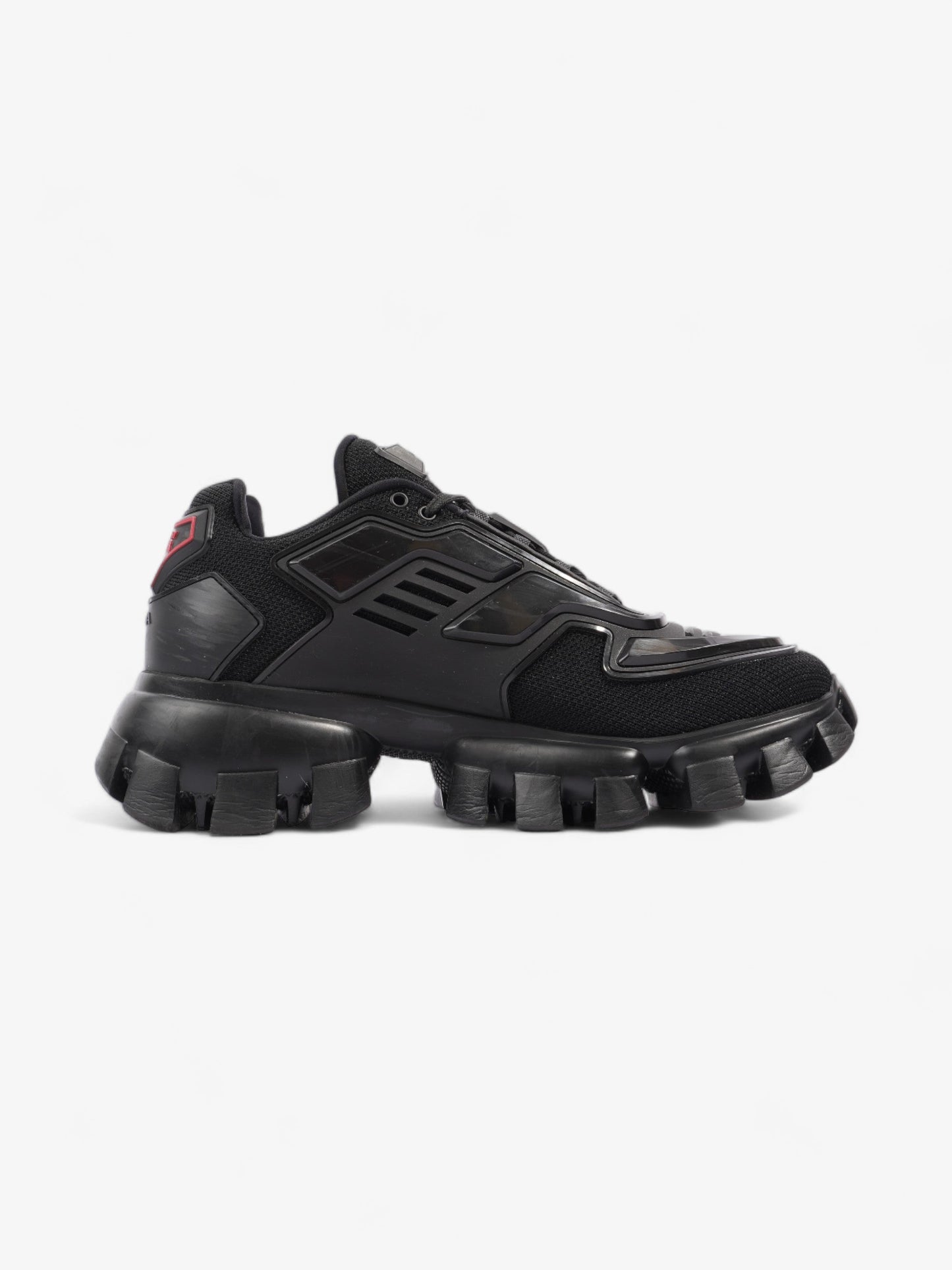 Prada Cloudbust Thunder Sneakers Black / Red Mesh EU 38.5 UK 5.5