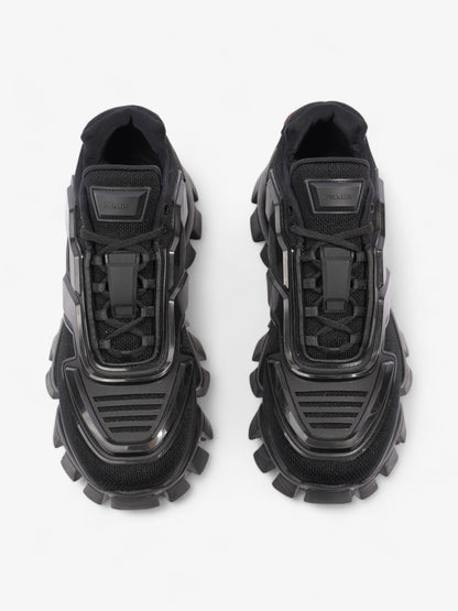 Prada Cloudbust Thunder Sneakers Black / Red Mesh EU 38.5 UK 5.5