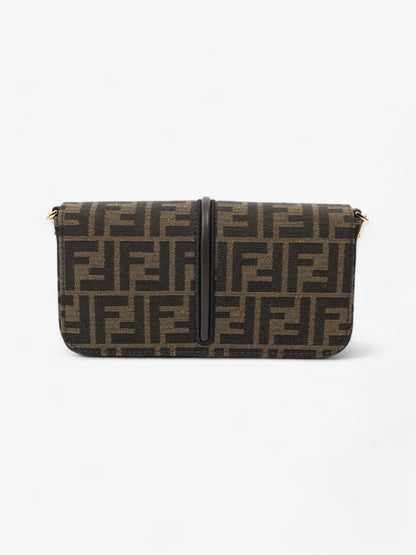 Fendi Fendigraphy Wallet on Chain Tobacco / Brown Fabric