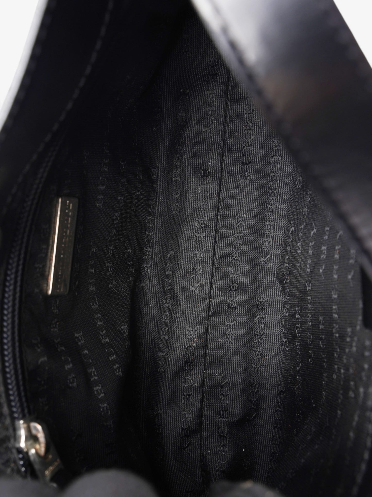 Burberry Check Shoulder Bag Nova Check / Black Coated Canvas