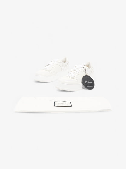 Gucci GG Embossed Chunky Sneakers White  Leather EU 41 UK 7