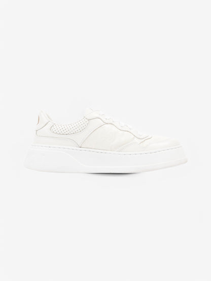 Gucci GG Embossed Chunky Sneakers White  Leather EU 41 UK 7