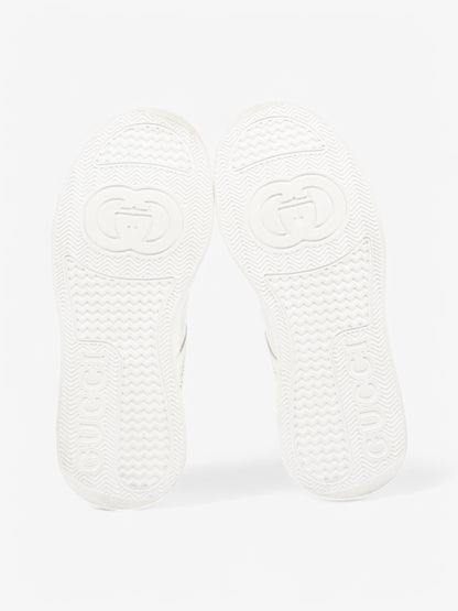 Gucci GG Embossed Chunky Sneakers White  Leather EU 41 UK 7