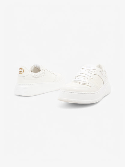 Gucci GG Embossed Chunky Sneakers White  Leather EU 41 UK 7