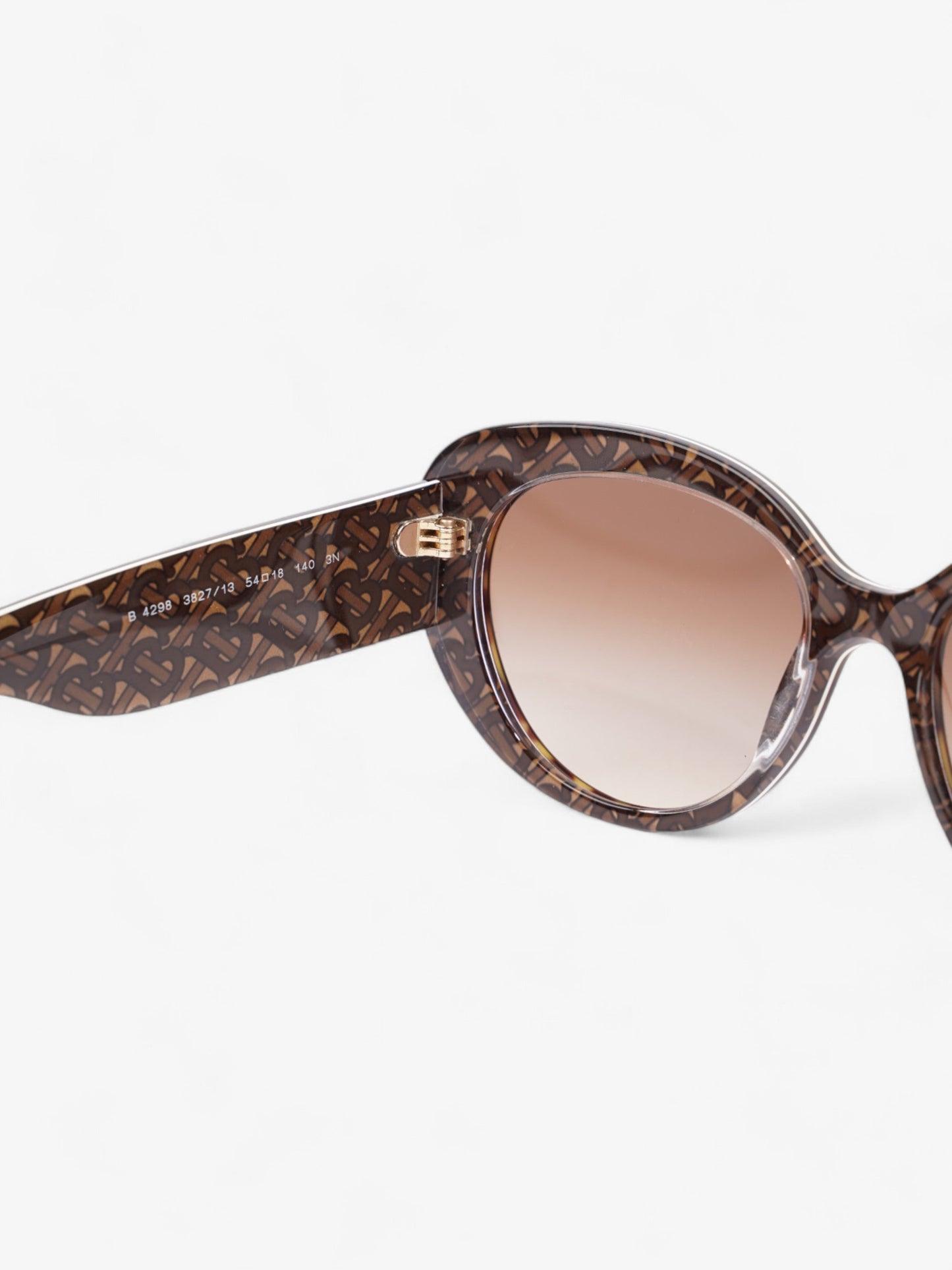 Burberry Tortoise Shell Sunglasses Dark Havana / Brown Acetate 140mm