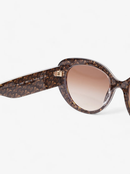 Burberry Tortoise Shell Sunglasses Dark Havana / Brown Acetate 140mm
