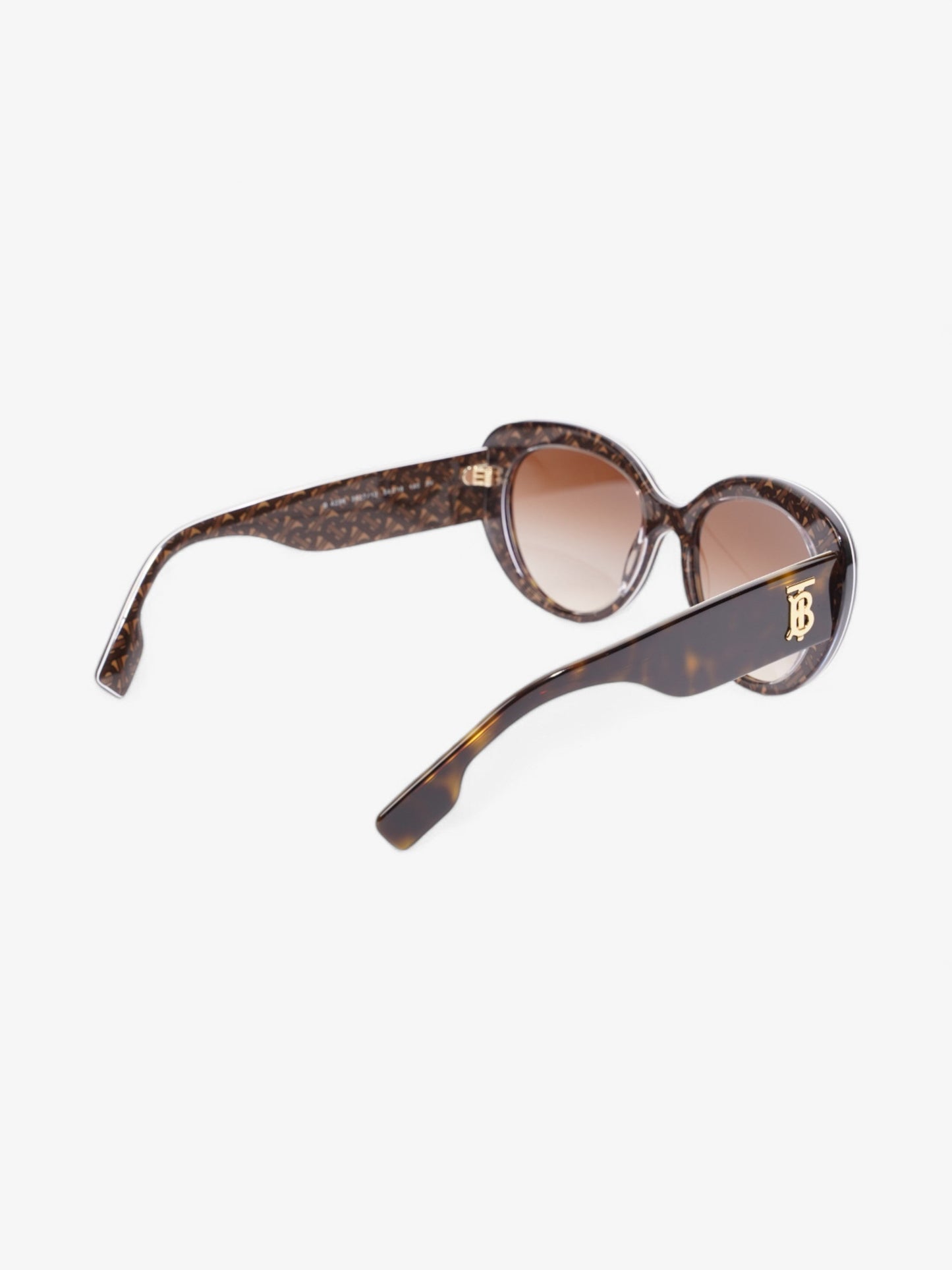 Burberry Tortoise Shell Sunglasses Dark Havana / Brown Acetate 140mm