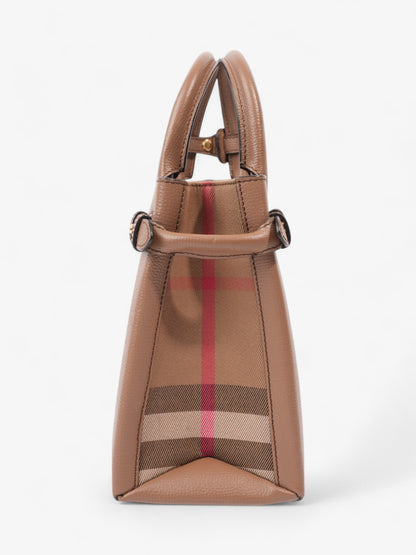 Burberry Banner Bag Brown / Nova Check Leather