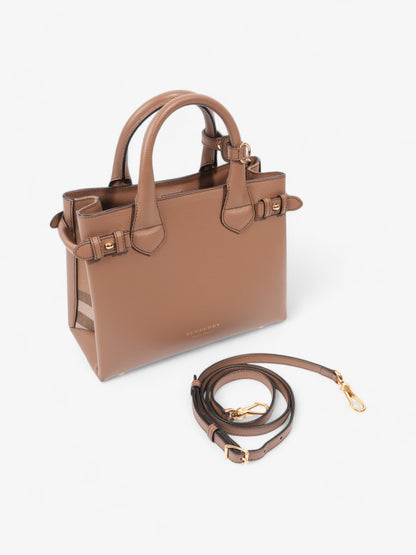 Burberry Banner Bag Brown / Nova Check Leather