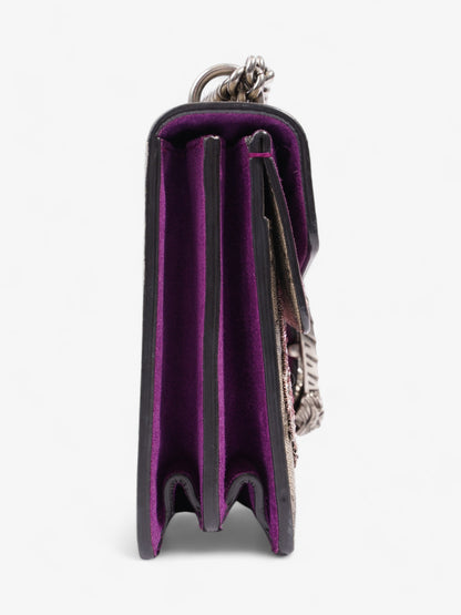 Gucci Embroidered Dionysus GG Supreme / Purple / Red Canvas Small