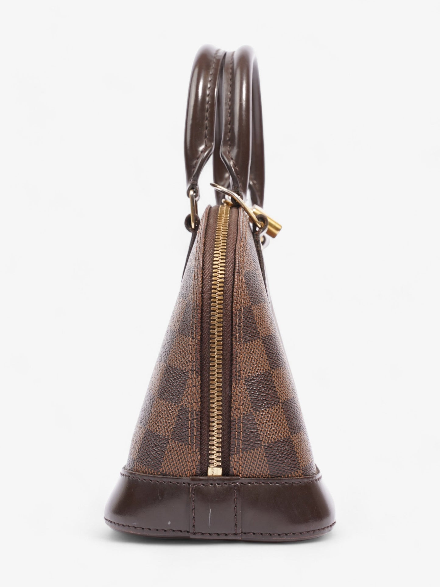 Louis Vuitton Alma BB Damier Ebene Coated Canvas