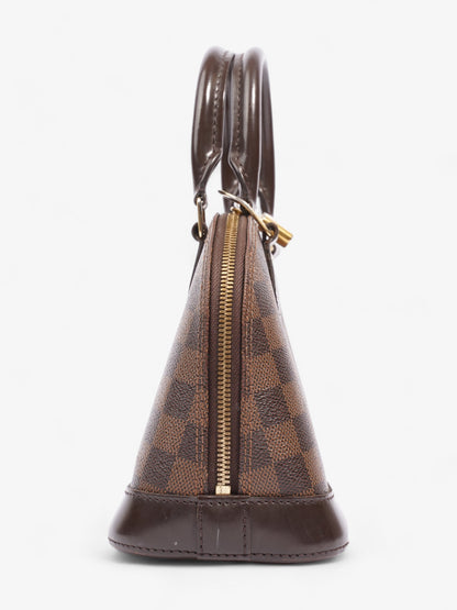 Louis Vuitton Alma BB Damier Ebene Coated Canvas