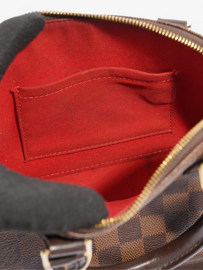 Louis Vuitton Alma BB Damier Ebene Coated Canvas