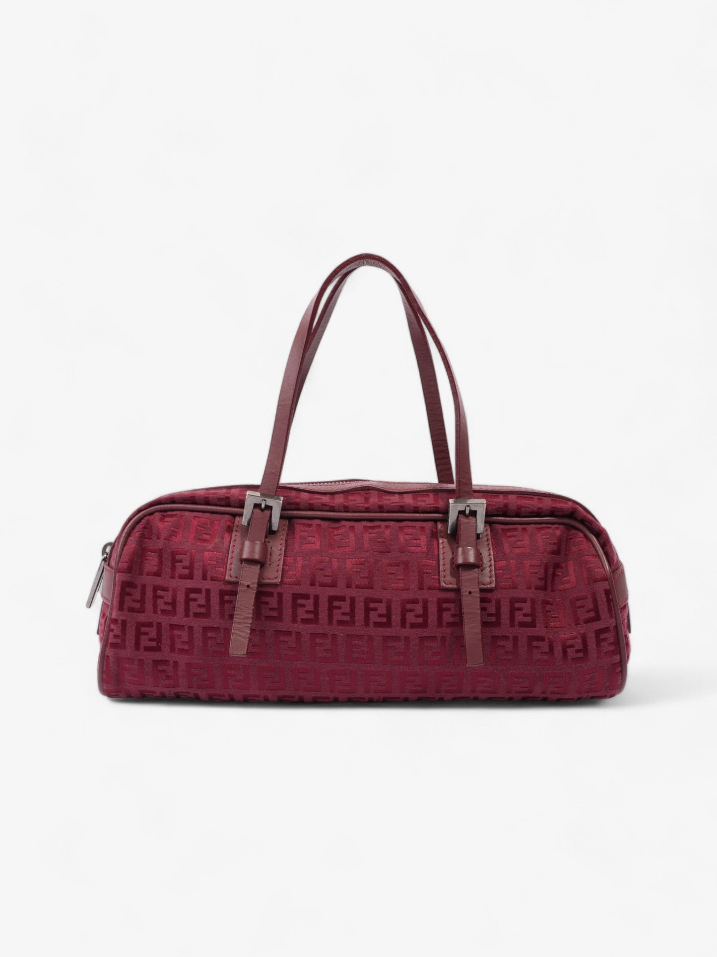 Fendi Vintage Zucchino Red Canvas