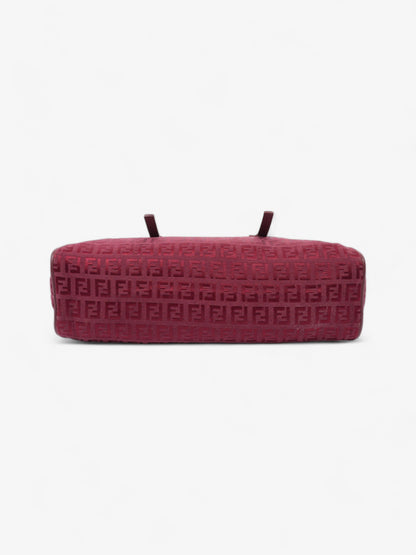 Fendi Vintage Zucchino Red Canvas