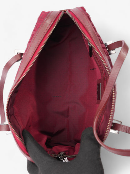 Fendi Vintage Zucchino Red Canvas