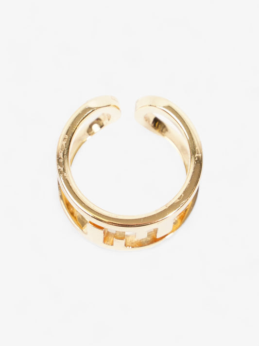 Fendi O'Lock Ring Gold Base Metal Medium (55mm)