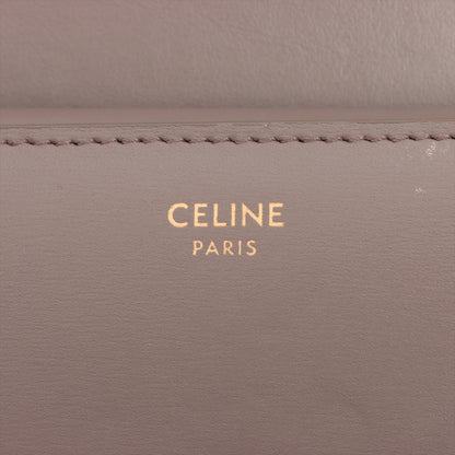 Celine Triomphe Grey Compact Wallet