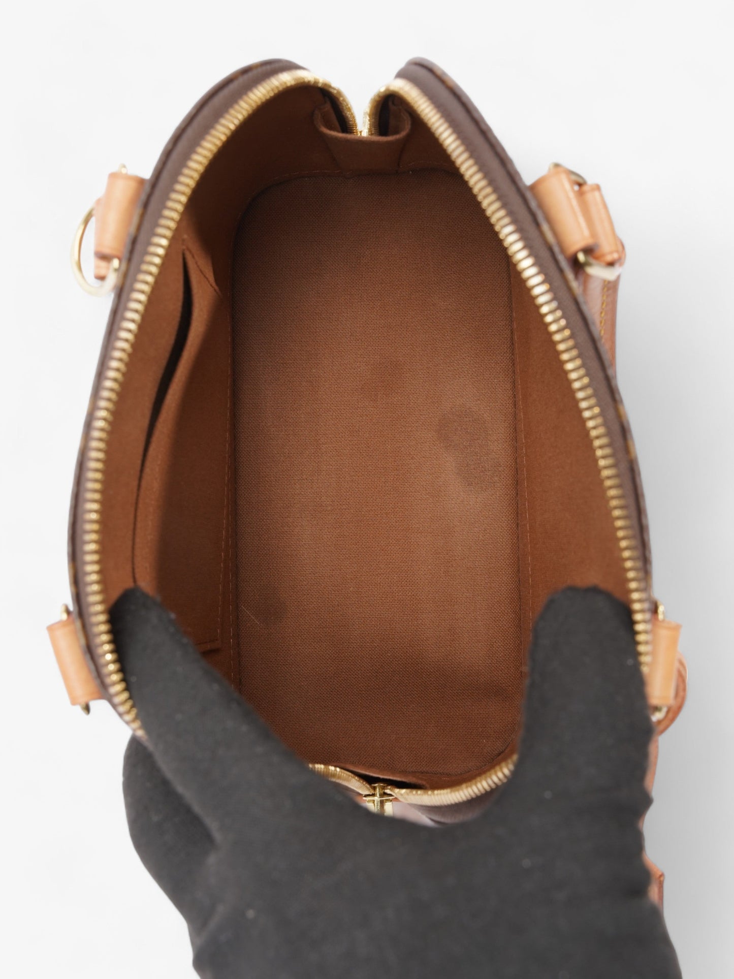 Louis Vuitton Alma BB Monogram Coated Canvas