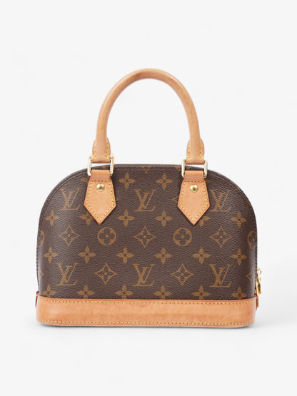 Louis Vuitton Alma BB Monogram Coated Canvas