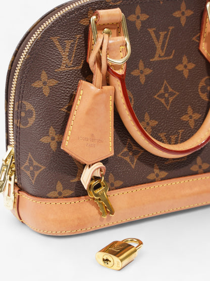 Louis Vuitton Alma BB Monogram Coated Canvas