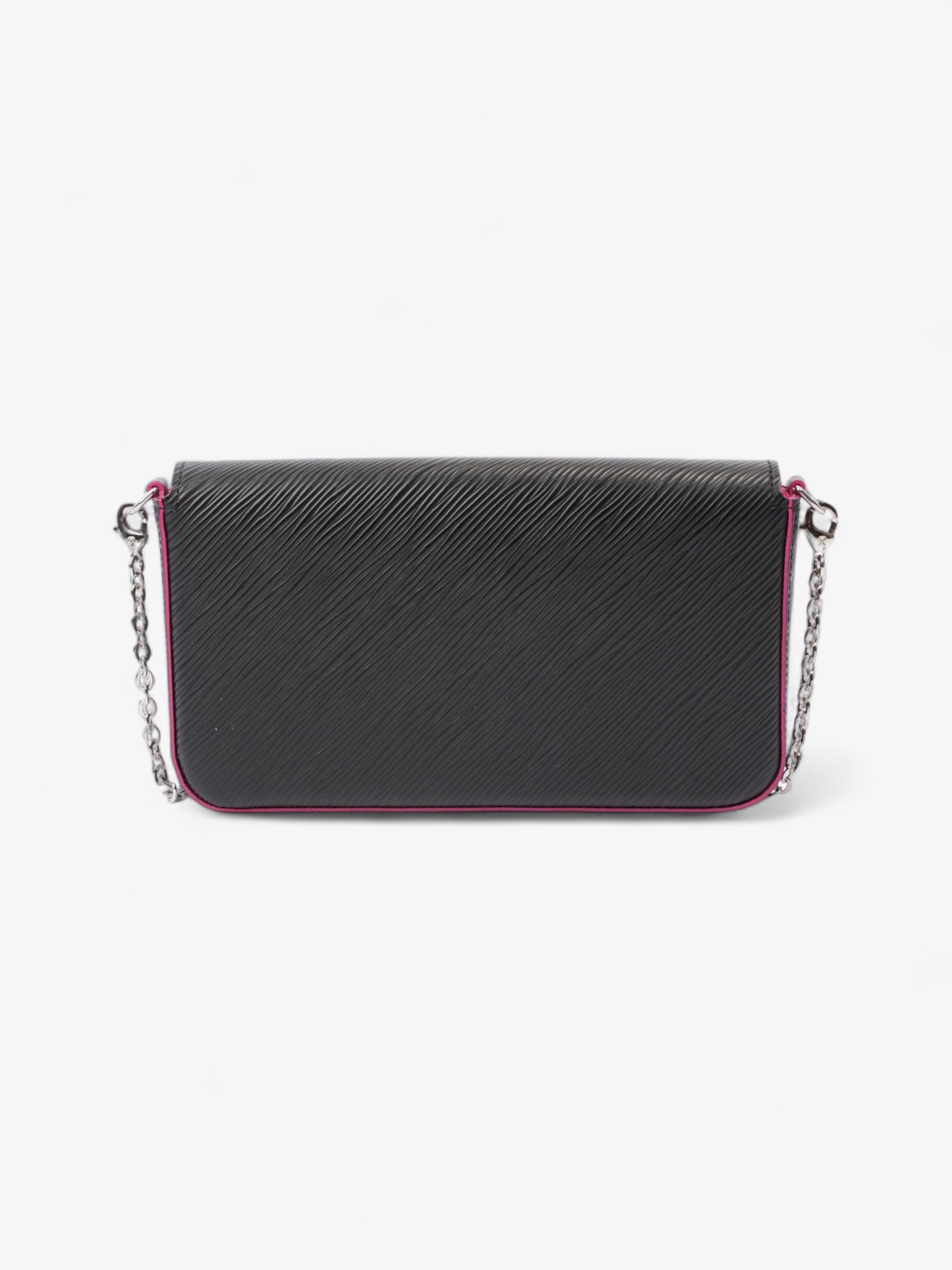 Louis Vuitton Pochette Felicie Black Epi Leather