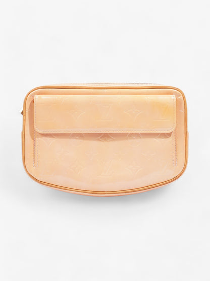 Louis Vuitton Vernis Fulton Peach Patent Leather