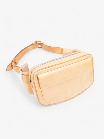 Louis Vuitton Vernis Fulton Peach Patent Leather